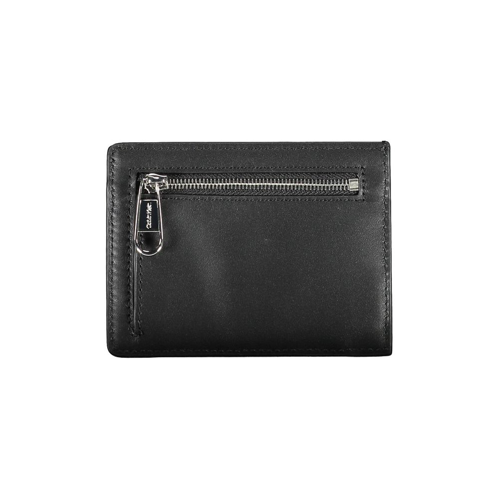Calvin Klein Black Faux Leather Men's Wallet