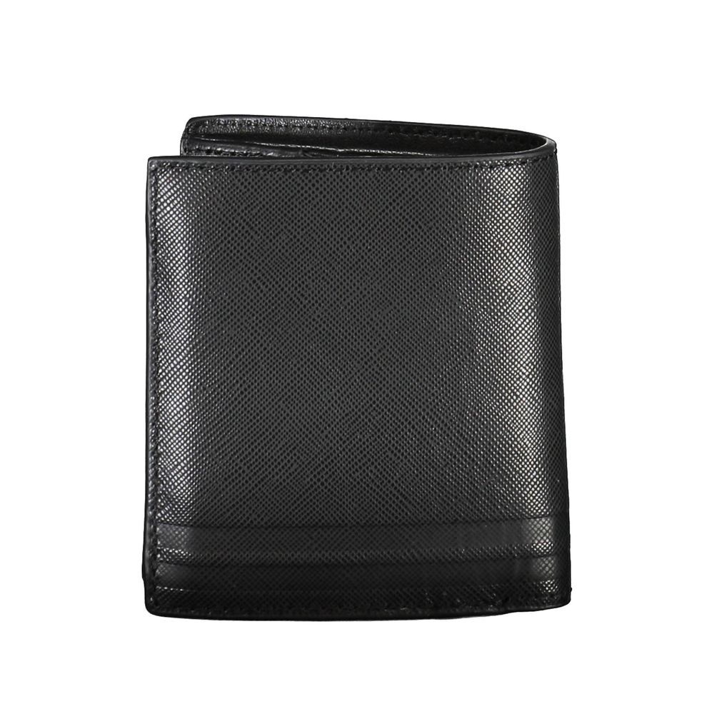 Tommy Hilfiger Black Leather Men’s Wallet
