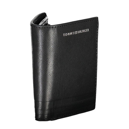 Tommy Hilfiger Black Leather Men’s Wallet
