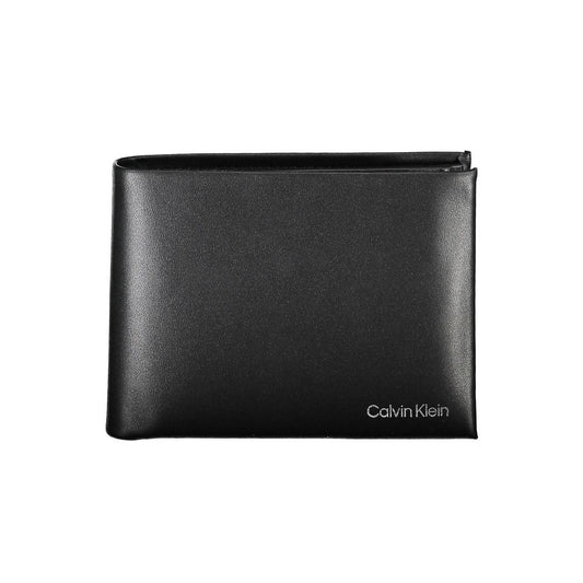 Calvin Klein Black Leather Men's Wallet