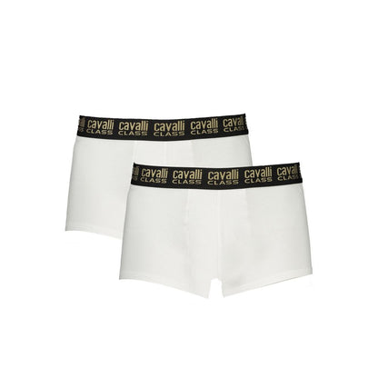 Cavalli Class White Men's Boxer Briefs