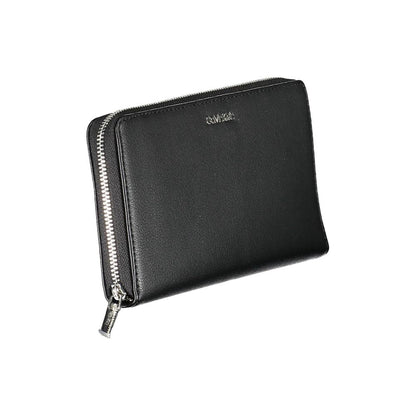 Calvin Klein Black Faux Leather Women's Wallet