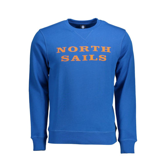 North Sails Men's Blue Cotton Sweatshirt