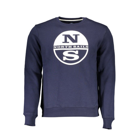 North Sails Men's Cotton Sweater in Blue