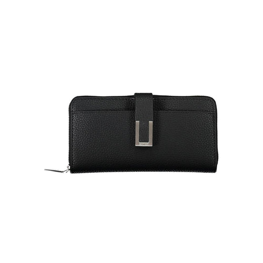 Calvin Klein Black Faux Leather Women's Wallet
