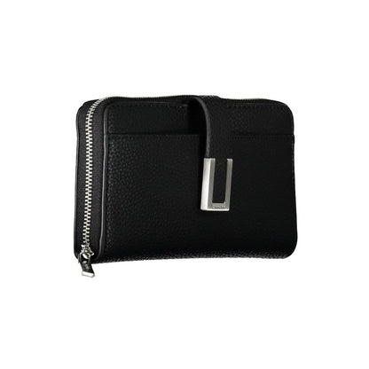 Calvin Klein Black Faux Leather Women's Wallet