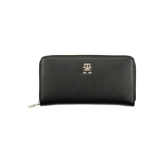 Tommy Hilfiger Black Faux Leather Women’s Wallet