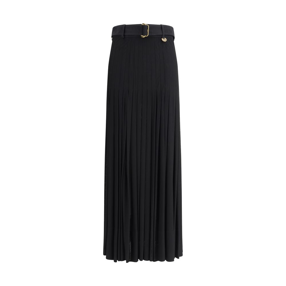 Burberry Pleated Midi Skirt: A Timeless Wardrobe Essential