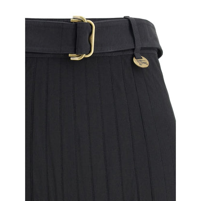 Burberry Pleated Midi Skirt: A Timeless Wardrobe Essential