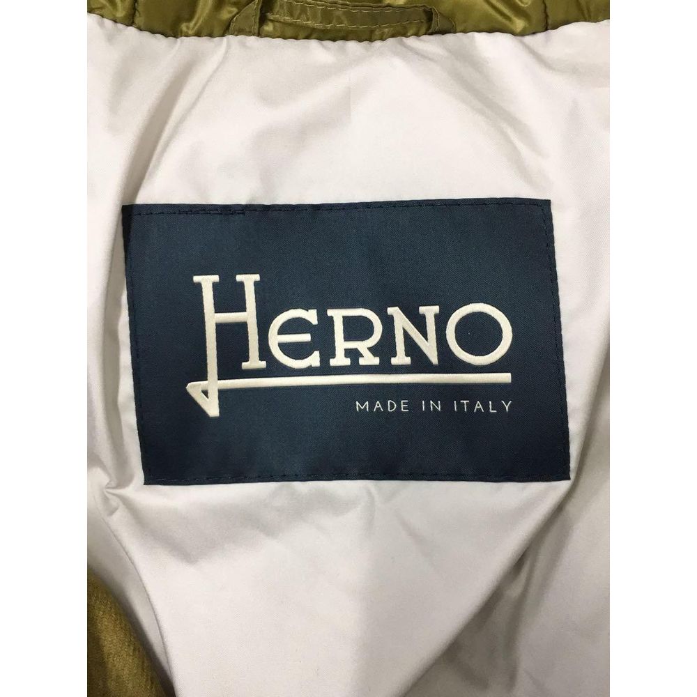 Herno Green Silk Down Jacket