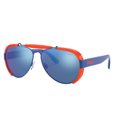 Polo Ralph Lauren Unisex Sunglasses – Blue Resin Frame, 60mm