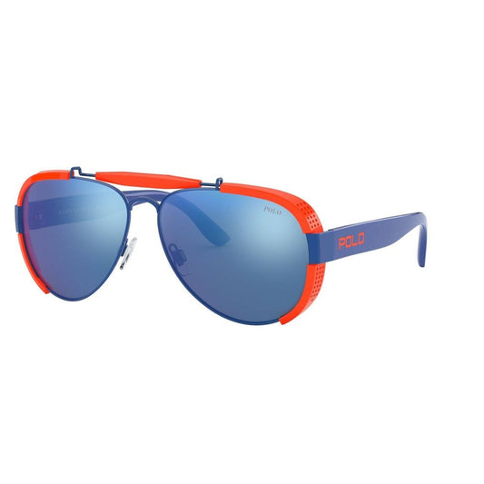 Polo Ralph Lauren Unisex Sunglasses – Blue Resin Frame, 60mm