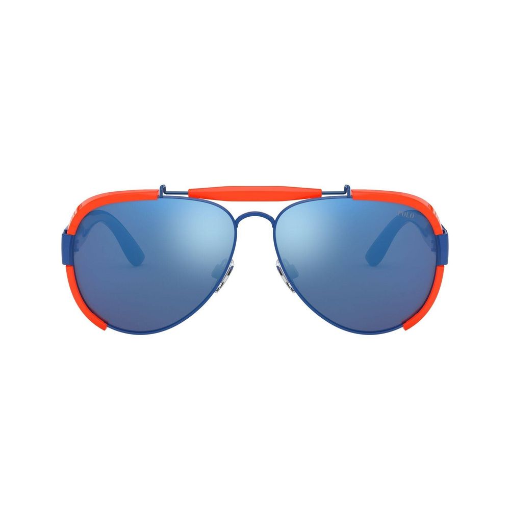 Polo Ralph Lauren Unisex Sunglasses – Blue Resin Frame, 60mm