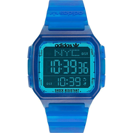 Adidas Blue Synthetic Quartz Watch