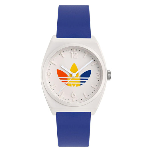Adidas Blue Synthetic Watch - Retro Wave Design