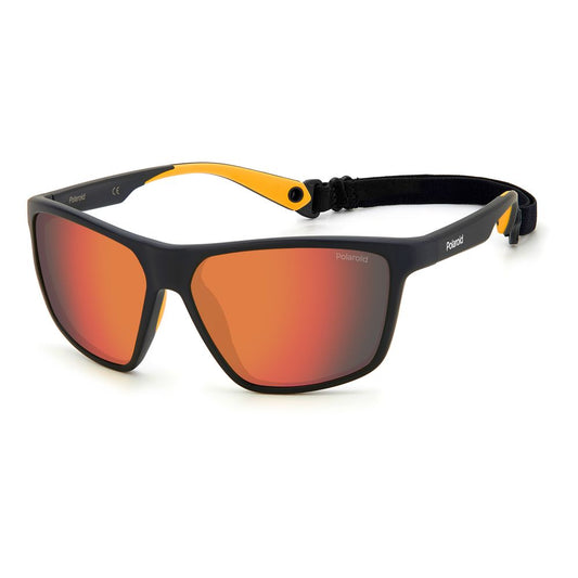 Polaroid Men’s Sunglasses – Black Resin Frame with Polarised Lenses, 59mm