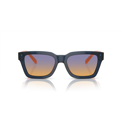 Arnette Unisex Sunglasses – Orange Resin Frame, 53mm Lenses