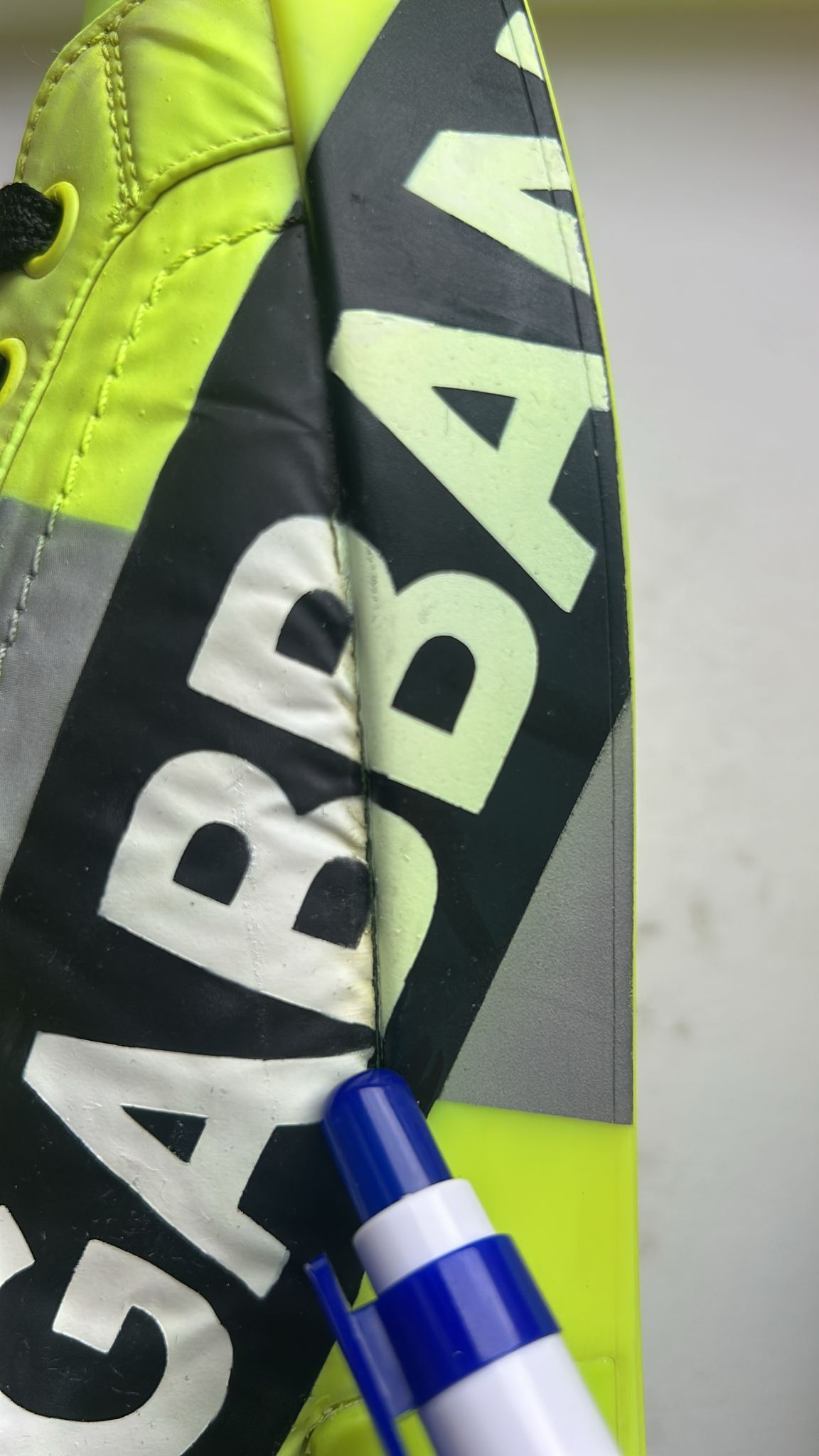 Dolce & Gabbana Neon Green Logo Tape Low Top Sneakers - Preowned