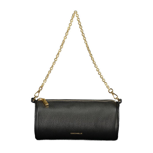 Coccinelle Black Leather AURA BAG