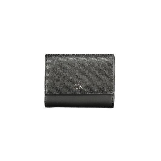 Calvin Klein Black Polyester Women's Wallet