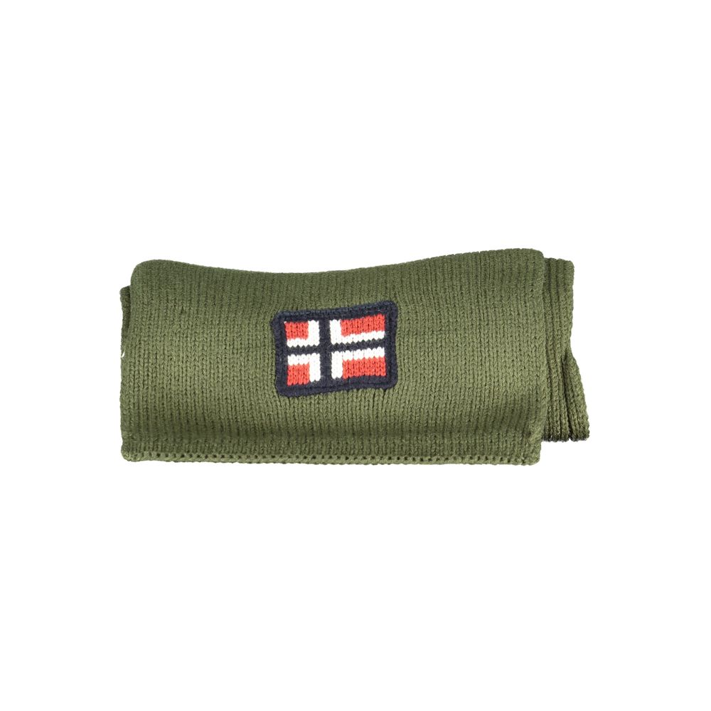 Norway 1963 Green Unisex Acrylic Scarf