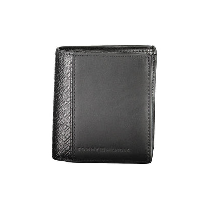 Tommy Hilfiger Black Leather Men’s Wallet