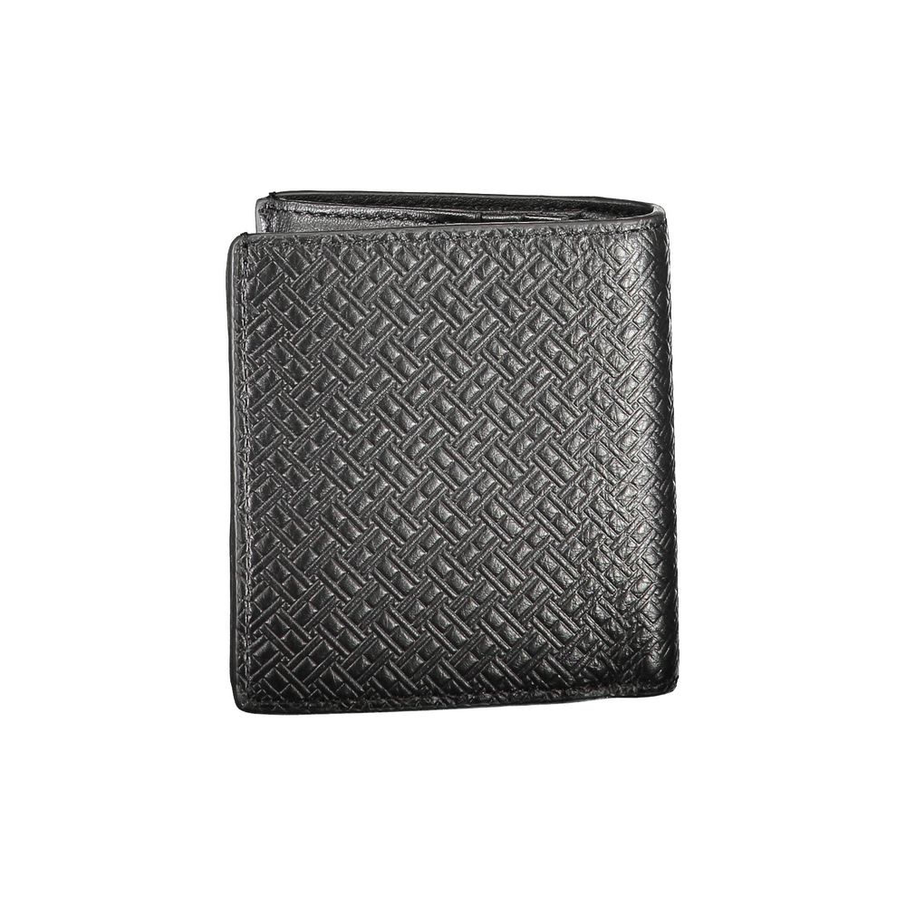 Tommy Hilfiger Black Leather Men’s Wallet