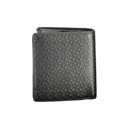 Tommy Hilfiger Black Leather Men’s Wallet