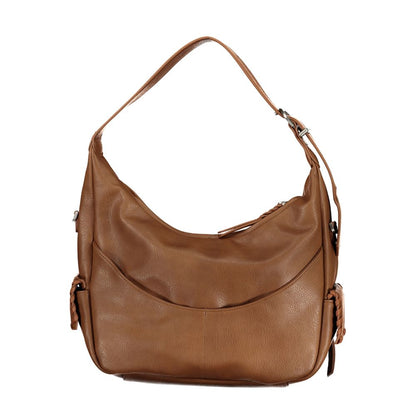 Desigual Brown Handbag - A Statement in Creativity and Style