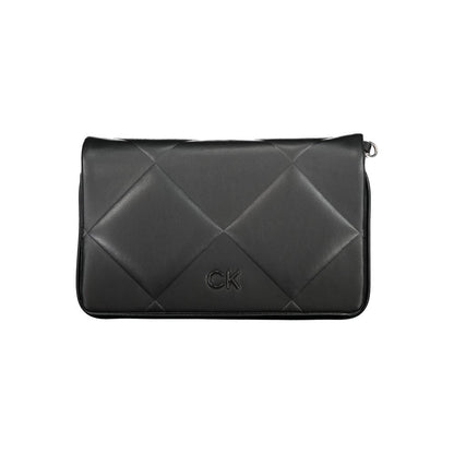 Calvin Klein Black Cotton Handbag - Effortless Elegance