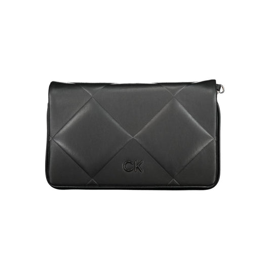 Calvin Klein Black Cotton Handbag - Effortless Elegance