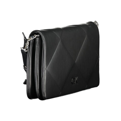 Calvin Klein Black Cotton Handbag - Effortless Elegance
