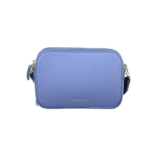 Coccinelle TEBE Light Blue Leather Handbag