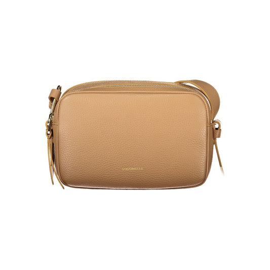 Coccinelle Brown Leather Malory Handbag