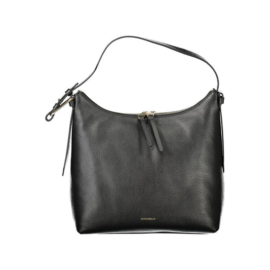 Coccinelle Black Leather Malory Handbag