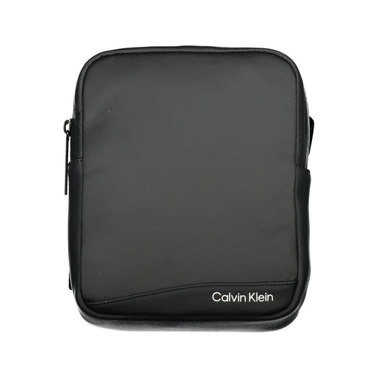 Calvin Klein Sleek Black Recycled Shoulder Bag