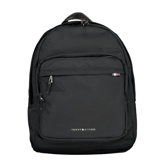 Tommy Hilfiger Black Backpack: Iconic Style Meets Functionality