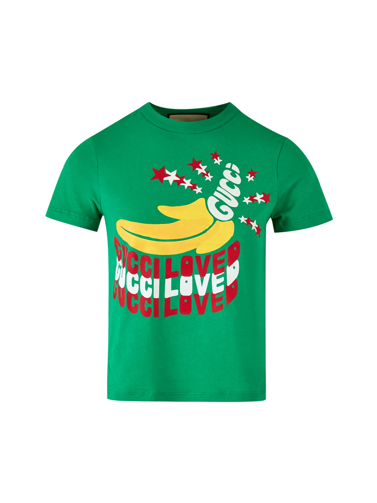 Gucci Green Cotton Logo T-Shirt - Iconic Luxury with a Bold Statement