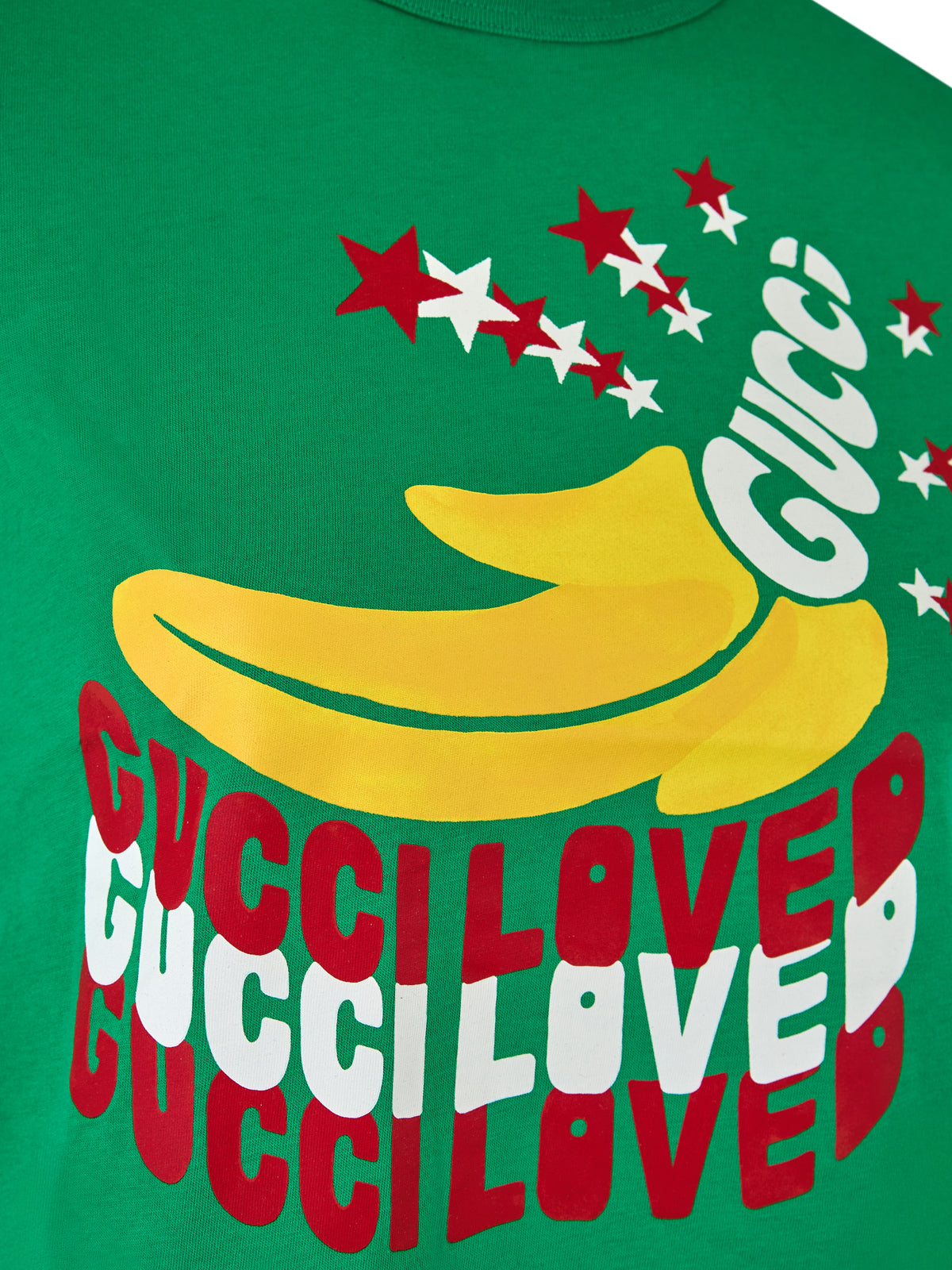 Gucci Green Cotton Logo T-Shirt - Iconic Luxury with a Bold Statement