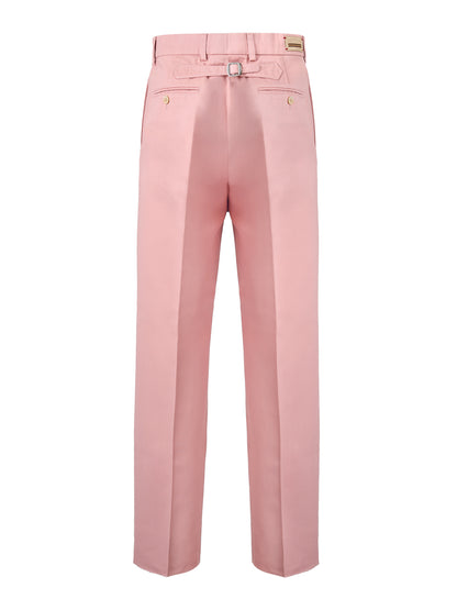 Gucci Light Pink Cotton Pants for Men
