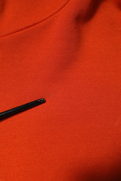 Dolce & Gabbana Orange Cotton Hooded Sweatshirt for Men