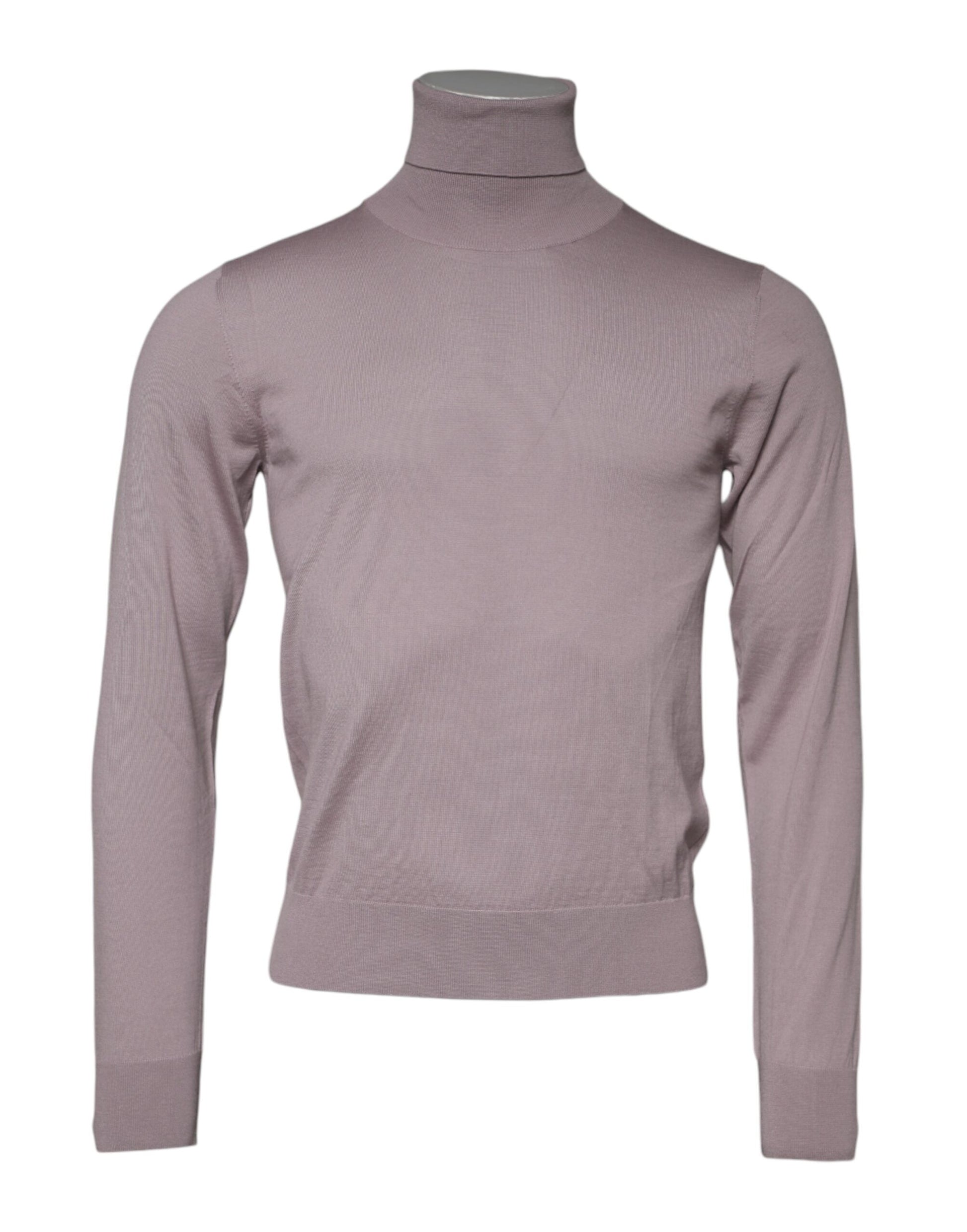 Dolce & Gabbana Brown Cashmere Knitted Pullover Sweater