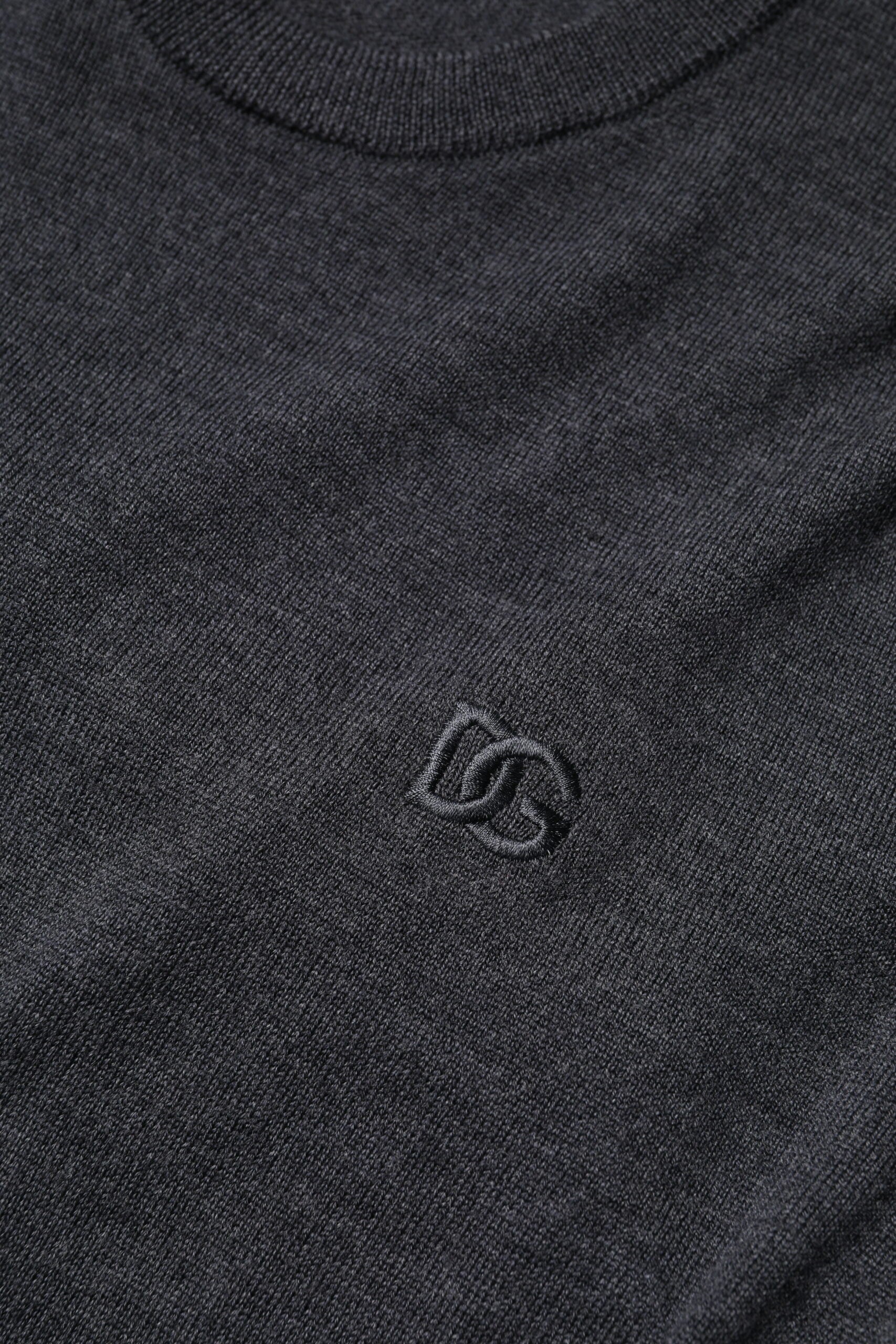 Dolce & Gabbana Gray Wool Logo Knitted Pullover Sweater