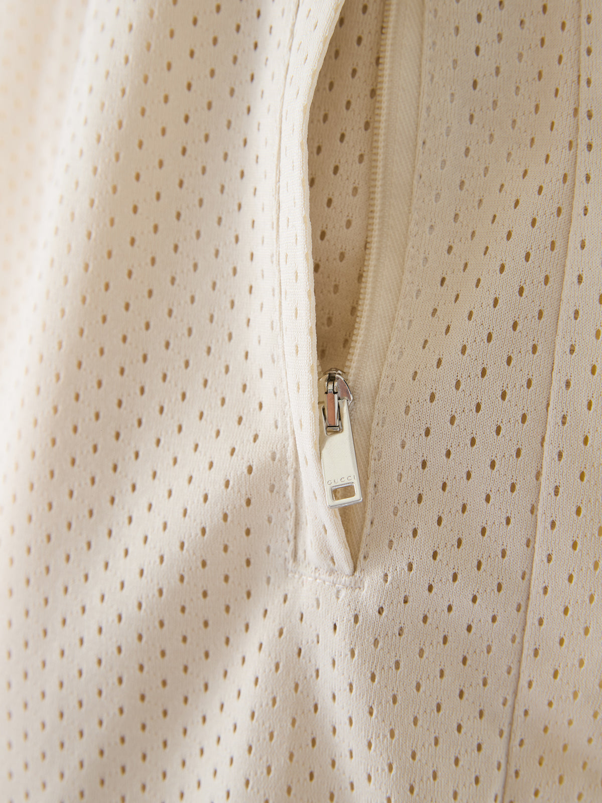 Gucci Cream Green Red Web Stripe Logo Shorts for Men