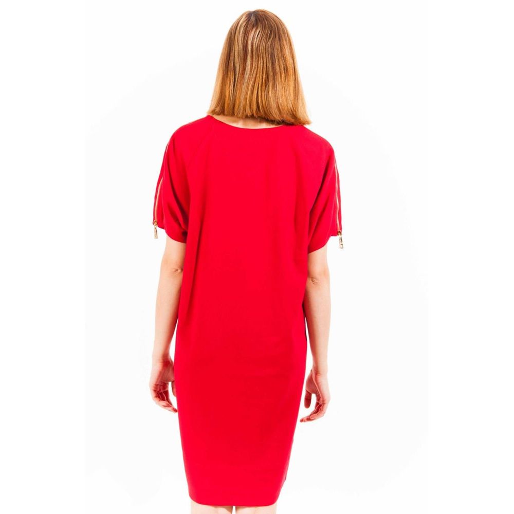 Love Moschino Red Viscose Women Dress