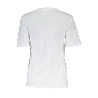 Gant White Cotton Men T-Shirt