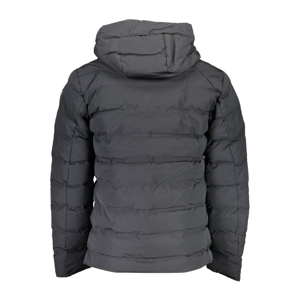 U.S. POLO ASSN. Black Elastane Men's Hoodie Jacket