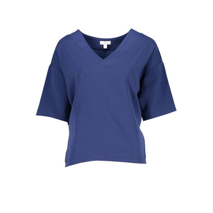 Gant Blue Cotton Women T-Shirt