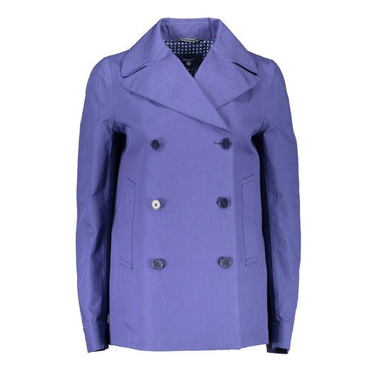 Gant Blue Cotton Jacket for Women