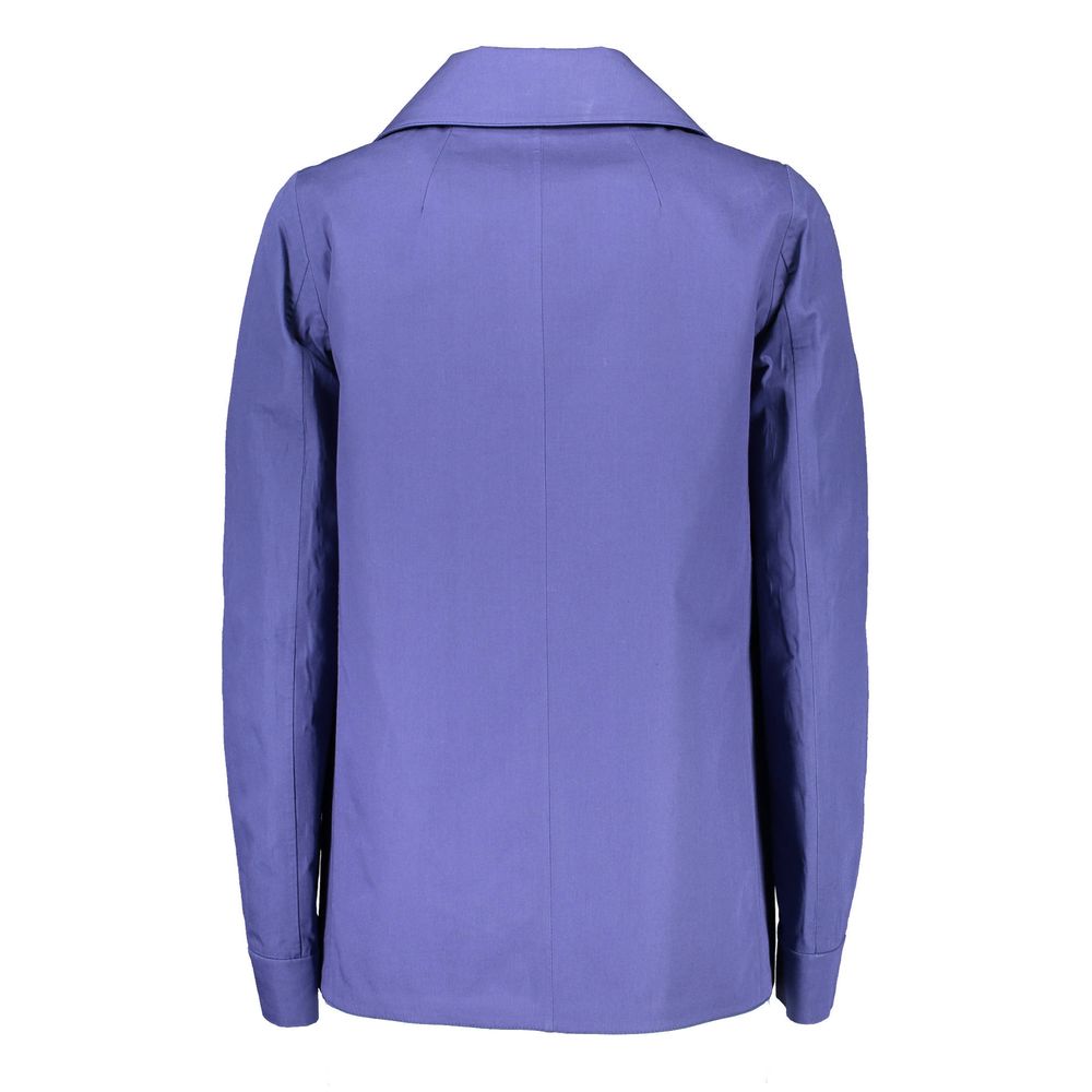 Gant Blue Cotton Jacket for Women